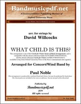 What child is this Concert Band sheet music cover